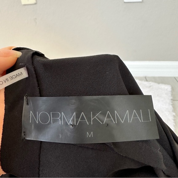 Norma Kamali Drop shoulder Jumpsuit black - Picture 10 of 11